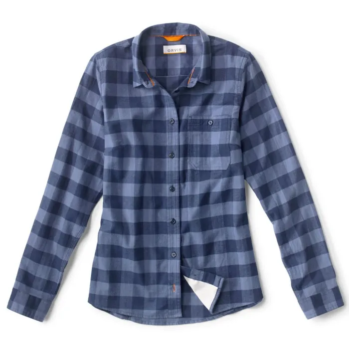 Shirts Women Orvis Women039s Flat Creek Flannel Shirt Dusk
