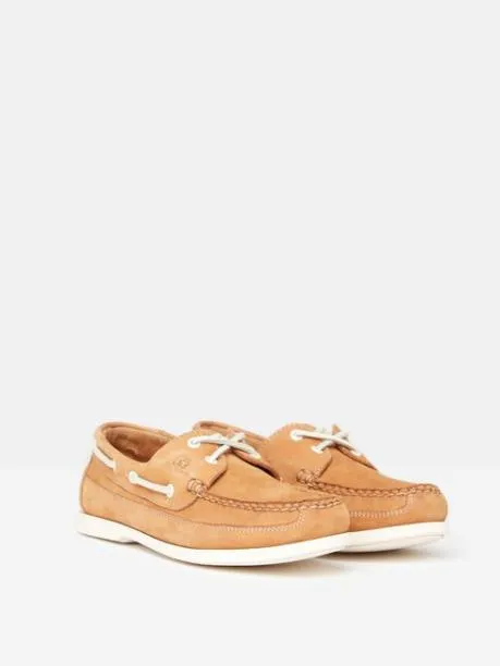 Shoes Women Joules Brown Pier Deck Shoes
