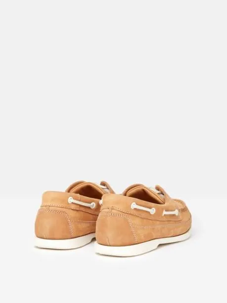 Shoes Women Joules Brown Pier Deck Shoes