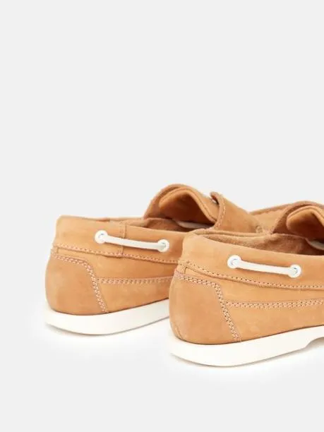 Shoes Women Joules Brown Pier Deck Shoes