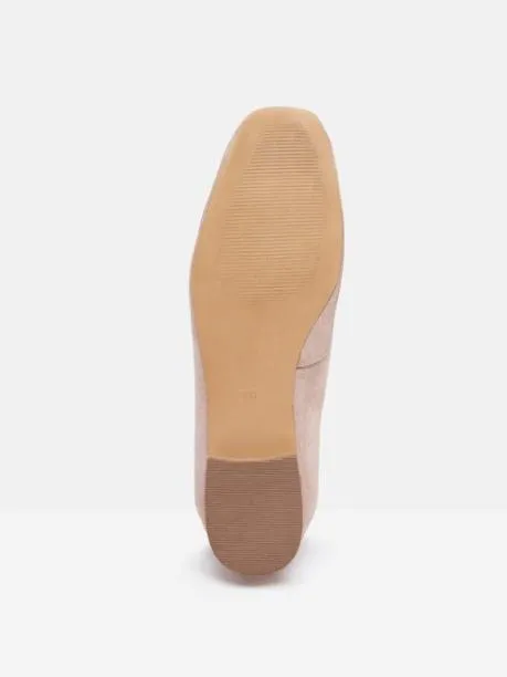 Shoes Women Joules Pink Suede Loafers