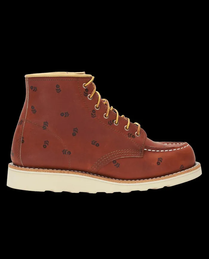 Shoes Women The Great The Red Wing Heritage Boot Oro Legacy Embossed Floral Shoes Women The Great The Red Wing Heritage Boot Oro Legacy Embossed Floral