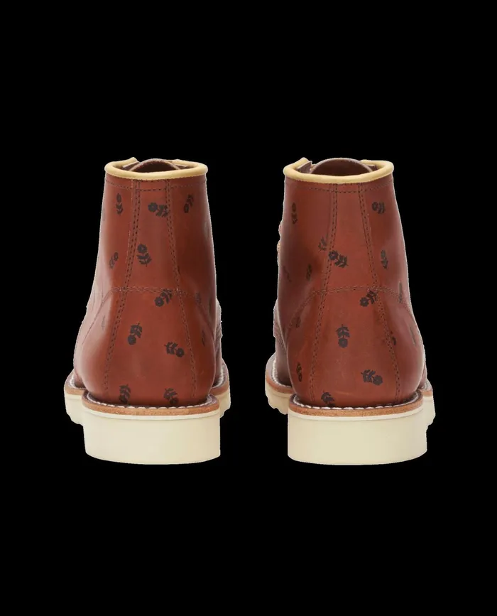 Shoes Women The Great The Red Wing Heritage Boot Oro Legacy Embossed Floral Shoes Women The Great The Red Wing Heritage Boot Oro Legacy Embossed Floral