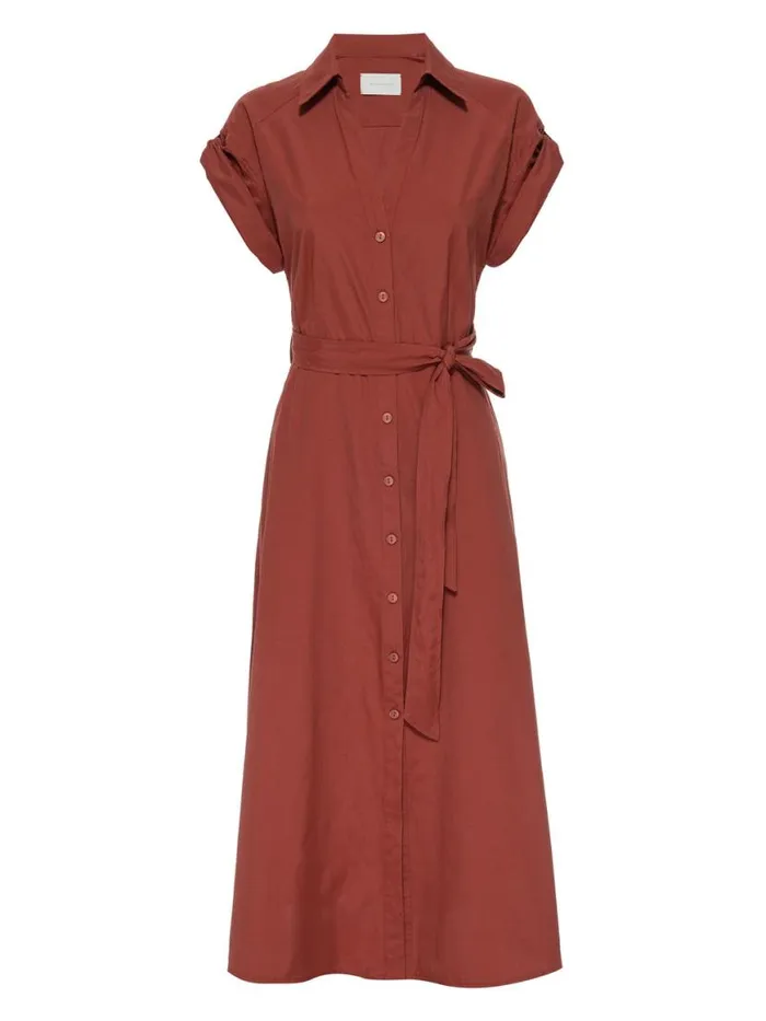 Shop Brochu Walker Dresses The Fia Belted Dress Tuscany