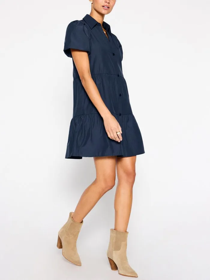 Shop Brochu Walker Dresses The Havana Mini Dress Navy