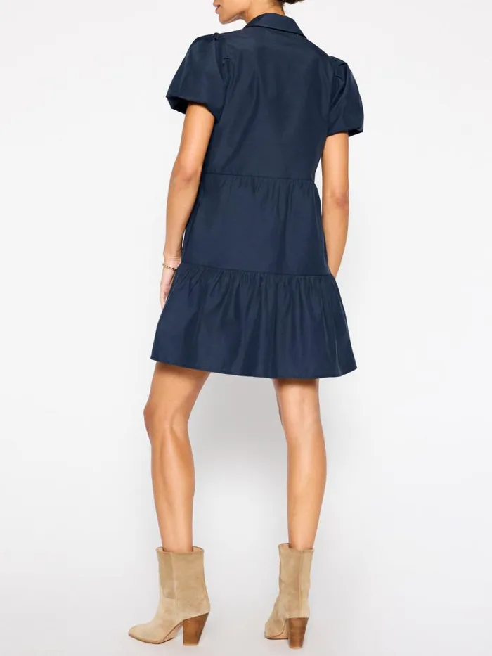 Shop Brochu Walker Dresses The Havana Mini Dress Navy