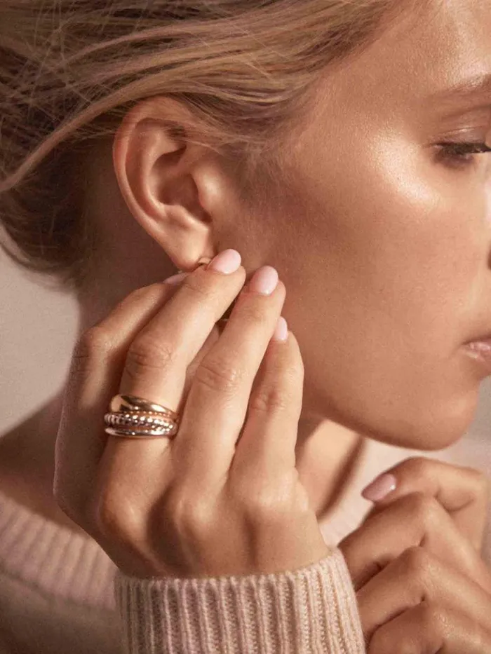 Shop Brochu Walker Fine Jewelry Icons White Gold Duet Ring White Gold