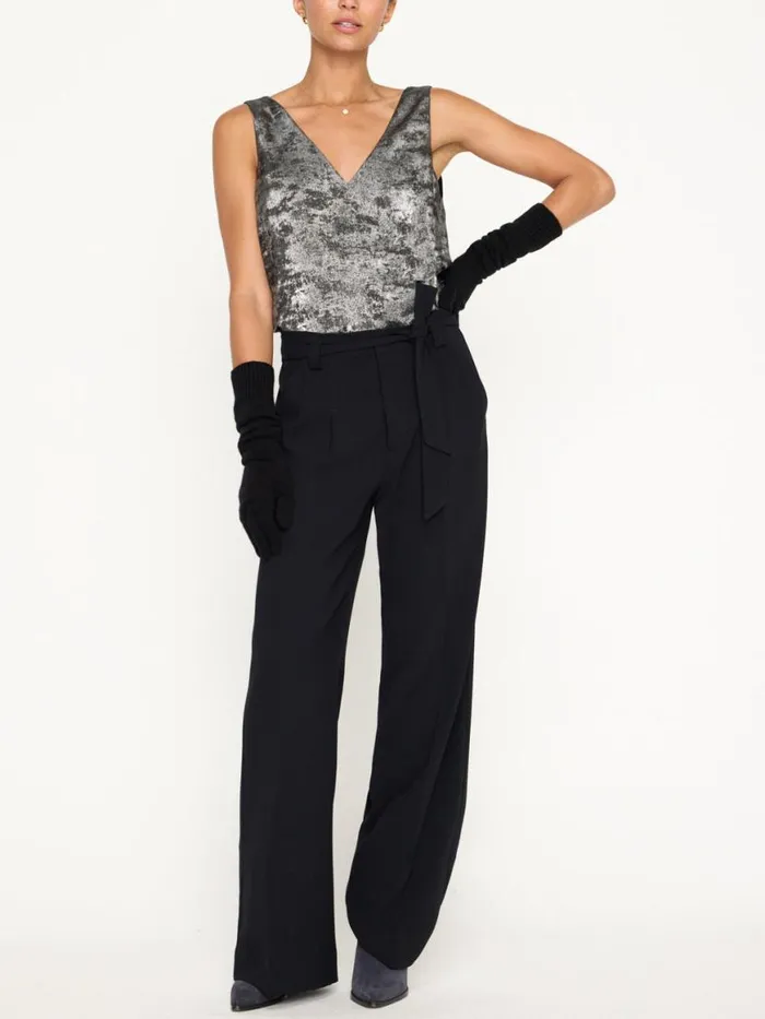 Shop Brochu Walker Tops The Oda Tank Galaxy Silver