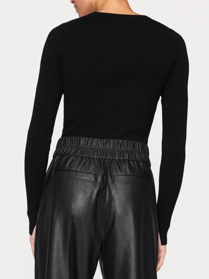 Shop Brochu Walker Tops The Tamsin Bodysuit Black Onyx