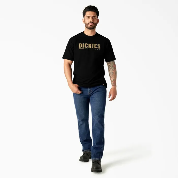 Short Sleeve Workwear Graphic TShirt Black Black kbk Men Dickies TShirts Short Sleeve Workwear Graphic TShirt Black Black kbk Men Dickies TShirts