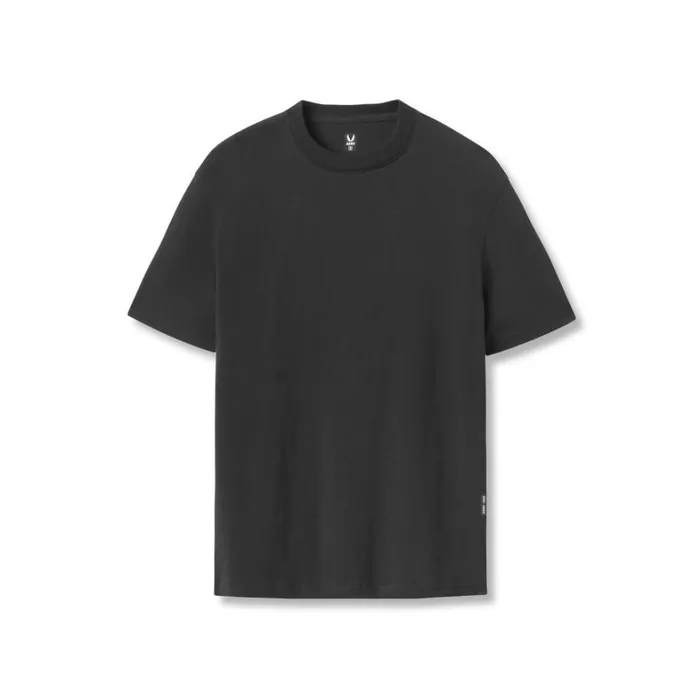 Short Sleeves Men ASRV Supima Essential Tee Black