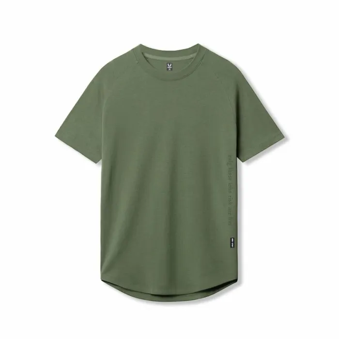 Short Sleeves Men ASRV Supima Established Tee Olive