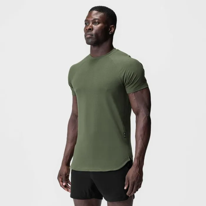 Short Sleeves Men ASRV Supima Established Tee Olive