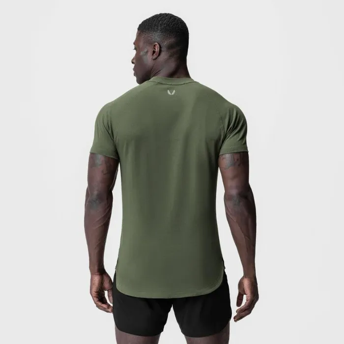 Short Sleeves Men ASRV Supima Established Tee Olive