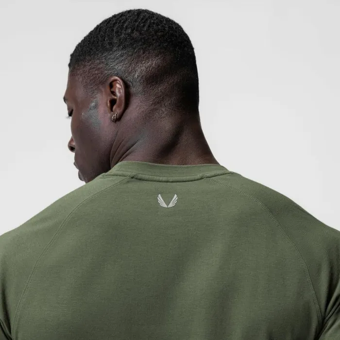 Short Sleeves Men ASRV Supima Established Tee Olive