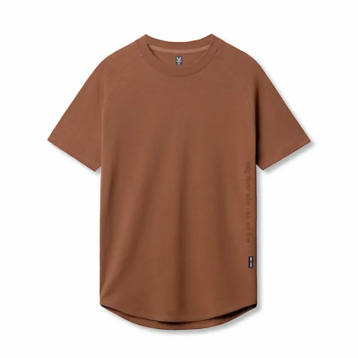 Short Sleeves Men ASRV Supima Established Tee Rust