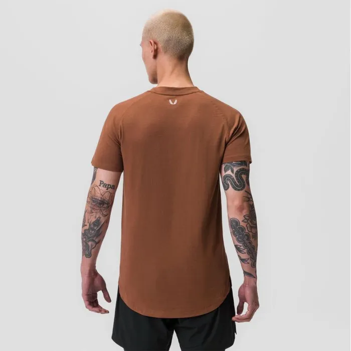 Short Sleeves Men ASRV Supima Established Tee Rust