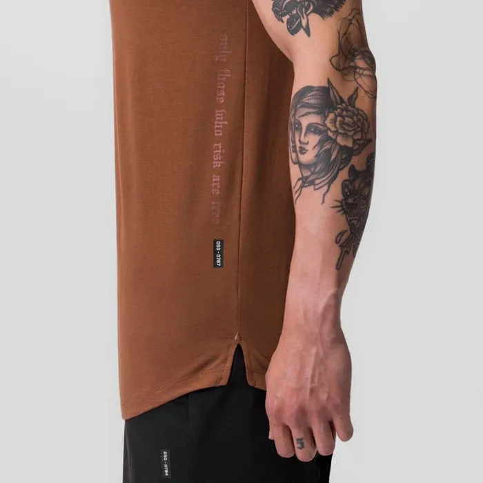 Short Sleeves Men ASRV Supima Established Tee Rust