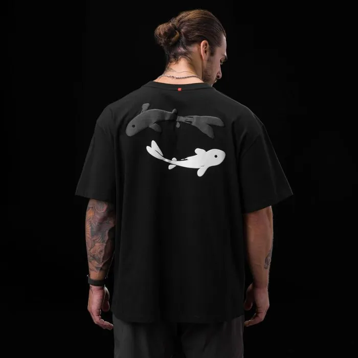 Short Sleeves Men ASRV Tech Essential Relaxed Tee Black 034koi034