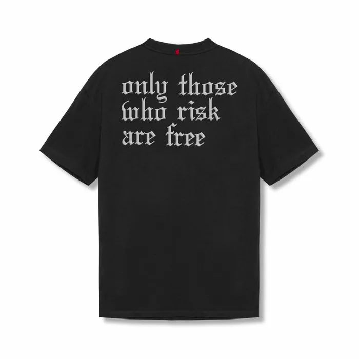 Short Sleeves Men ASRV Tech Essential Relaxed Tee Blackwhite 034otwr034