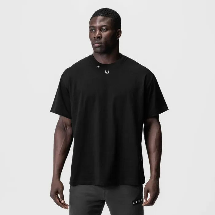 Short Sleeves Men ASRV Tech Essential Relaxed Tee Blackwhite 034otwr034