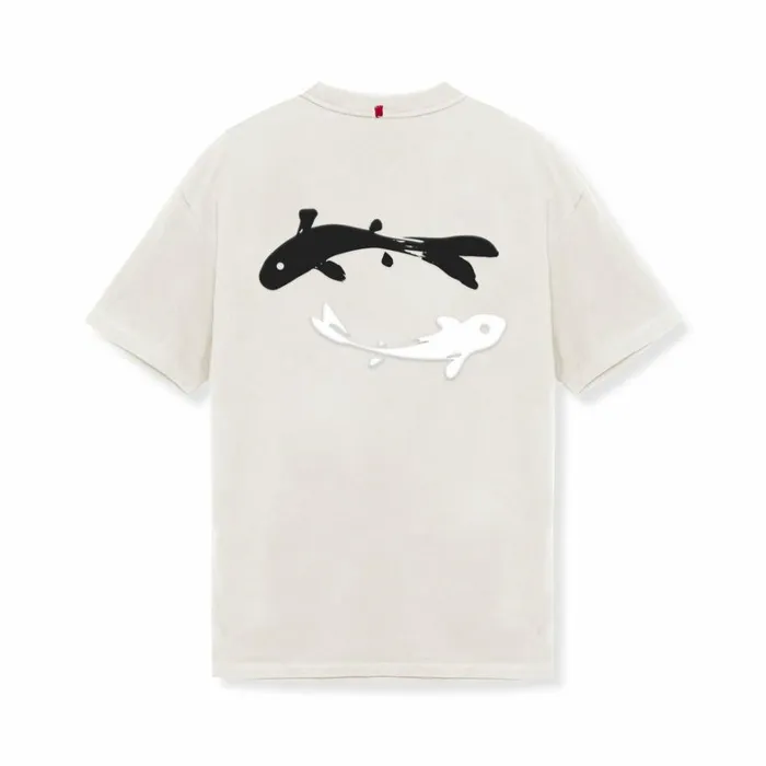 Short Sleeves Men ASRV Tech Essential Relaxed Tee Stone 034koi034