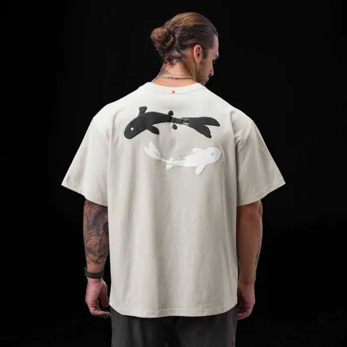Short Sleeves Men ASRV Tech Essential Relaxed Tee Stone 034koi034