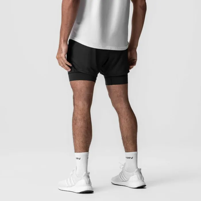 Shorts Men ASRV AeroSilver 5034 Liner Short Black 034bracket034black