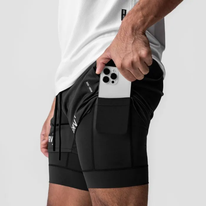 Shorts Men ASRV AeroSilver 5034 Liner Short Black 034bracket034black