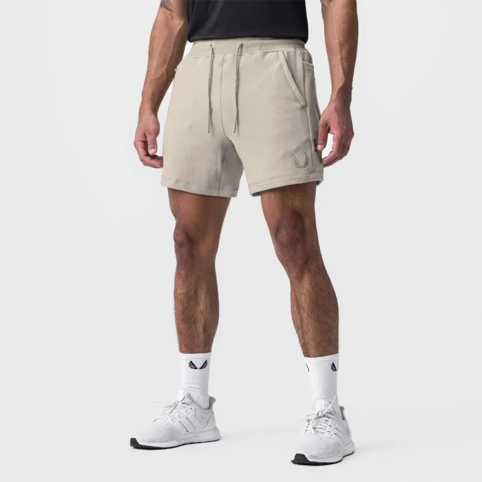 Shorts Men ASRV TechTerry Sidelock Sweat Short Sand Smoke