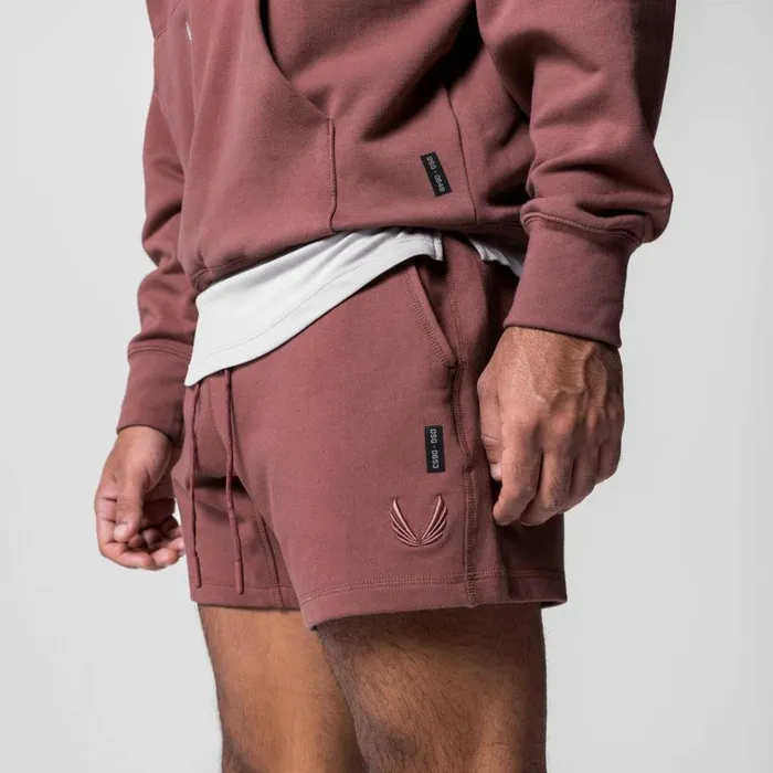 Shorts Men ASRV TechTerry Sweat Short Red Earth