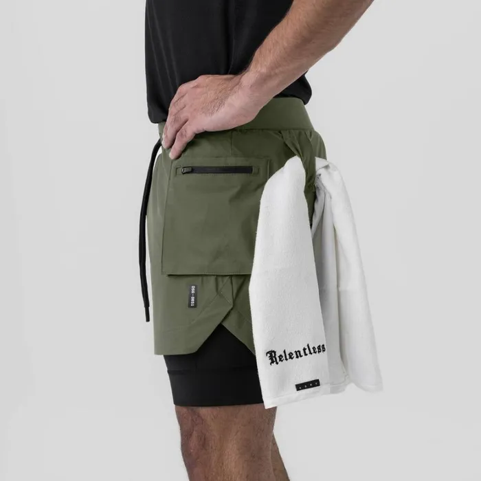 Shorts Men ASRV TetraLite 5034 Liner Cargo Short Olive