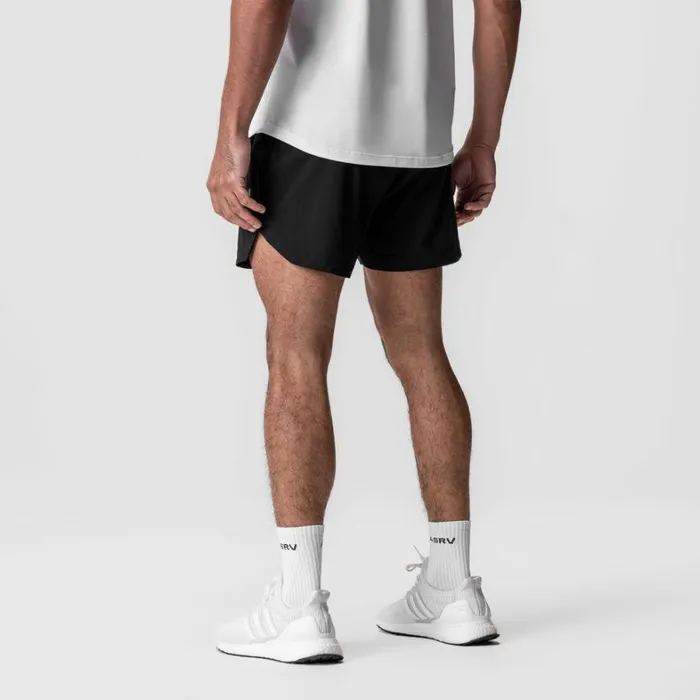 Shorts Men ASRV TetraLite 5034 Linerless Short Black 034white Bracket034