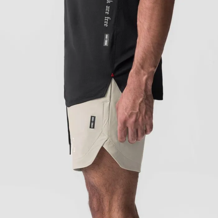 Shorts Men ASRV TetraLite 7034 Linerless Short Sand Smoke 034bracket034