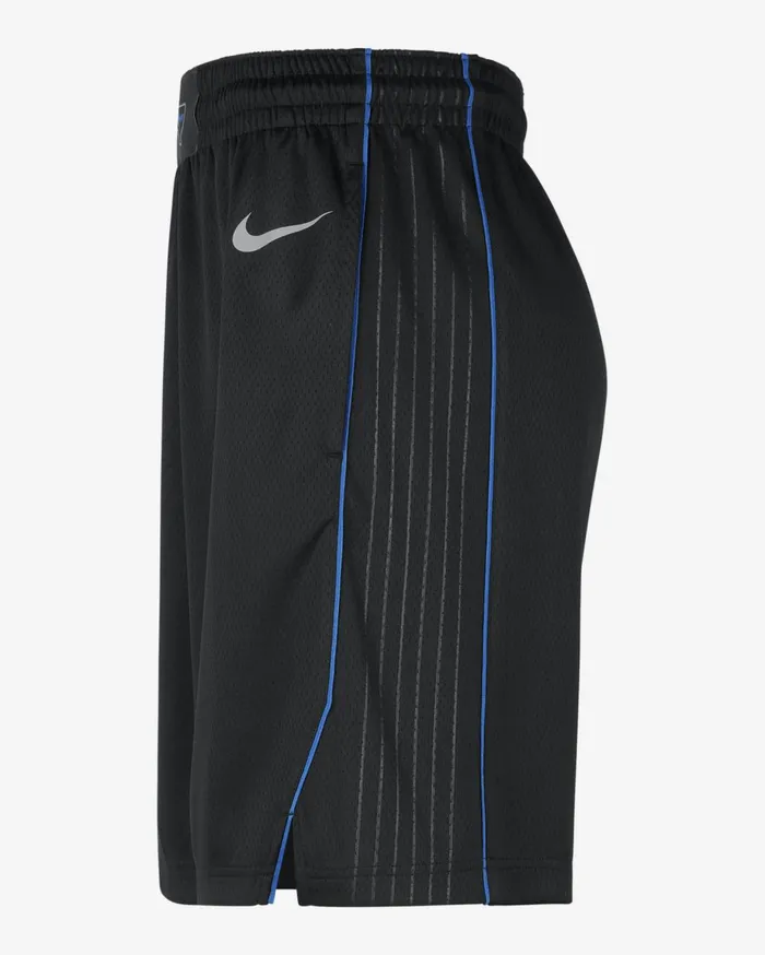 Shorts Men Nike Dallas Mavericks 202324 City Edition Blackflat Silver