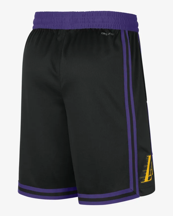 Shorts Men Nike Los Angeles Lakers City Edition 202324 Blackamarillo