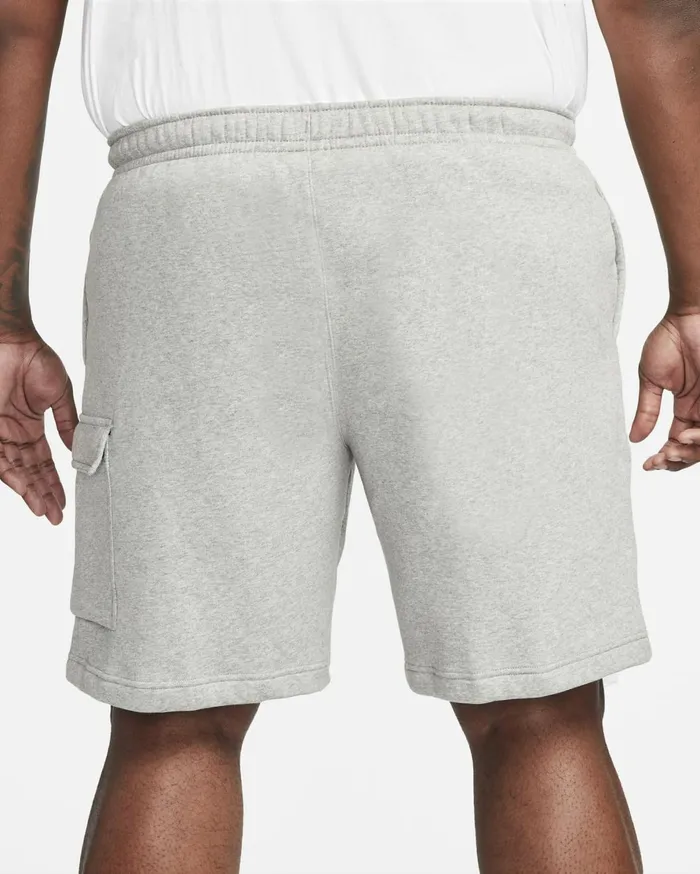 Shorts Men Nike Sportswear Club Dark Grey Heathermatte Silverwhite