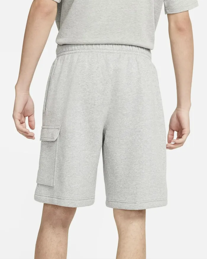 Shorts Men Nike Sportswear Club Dark Grey Heathermatte Silverwhite
