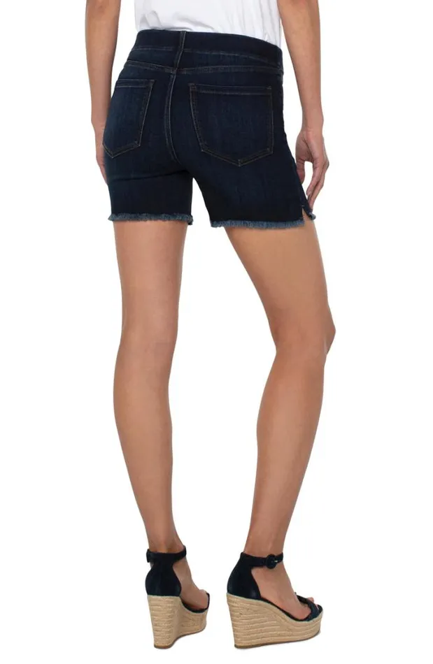 SHORTS Women Liverpool Los Angeles CHLOE SHORT WITH CAT EYE POCKETS Dunmore Dark