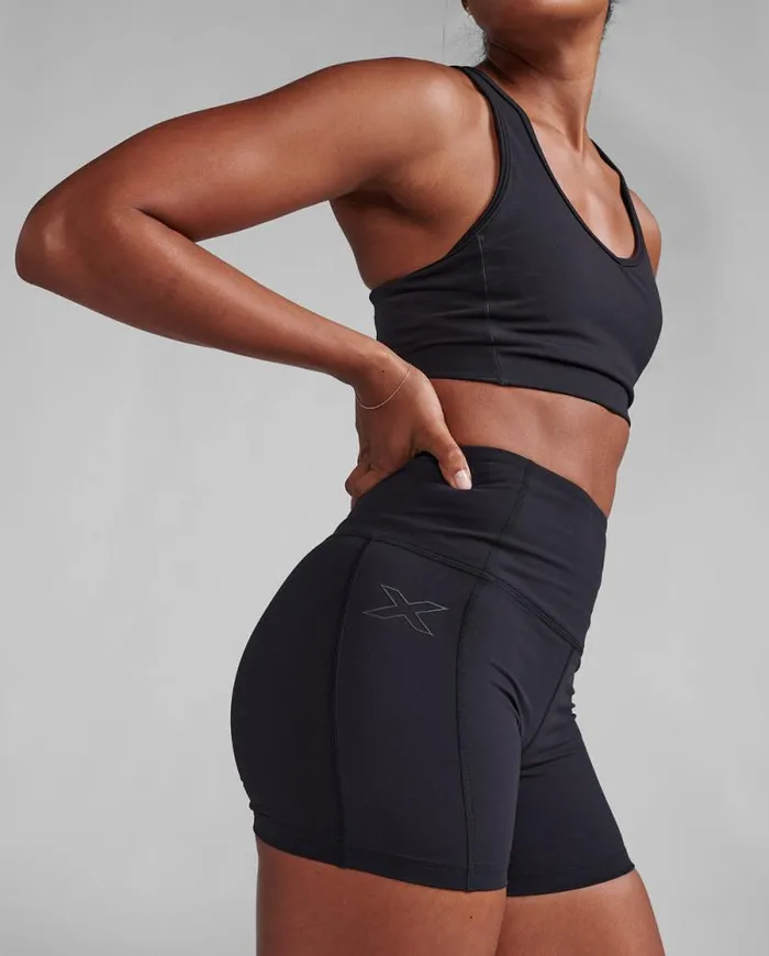 Shorts Womens 2XU Form HiRise Compression 4034 Shorts Black