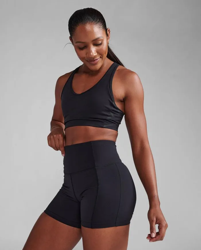 Shorts Womens 2XU Form HiRise Compression 4034 Shorts Black