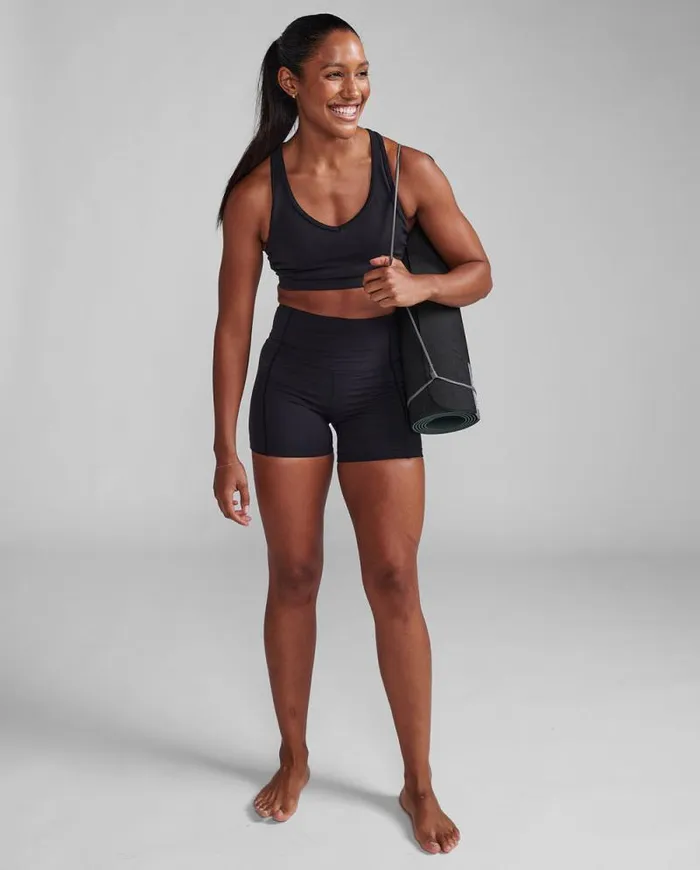 Shorts Womens 2XU Form HiRise Compression 4034 Shorts Black