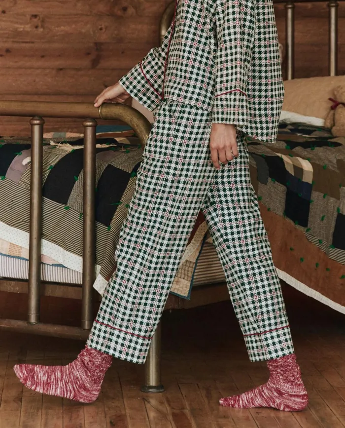 Sleep Bottoms Women The Great The Pajama Pant Winter Pine Plaid Sleep Bottoms Women The Great The Pajama Pant Winter Pine Plaid