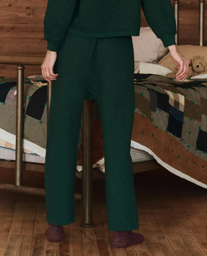 Sleep Bottoms Women The Great The Quilted Pajama Pant Pine Sleep Bottoms Women The Great The Quilted Pajama Pant Pine