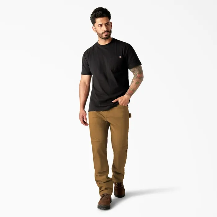 Slim Fit Duck Canvas Double Knee Pants Brown Duck Brown Duck bd Men Dickies Double Knee Slim Fit Duck Canvas Double Knee Pants Brown Duck Brown Duck bd Men Dickies Double Knee