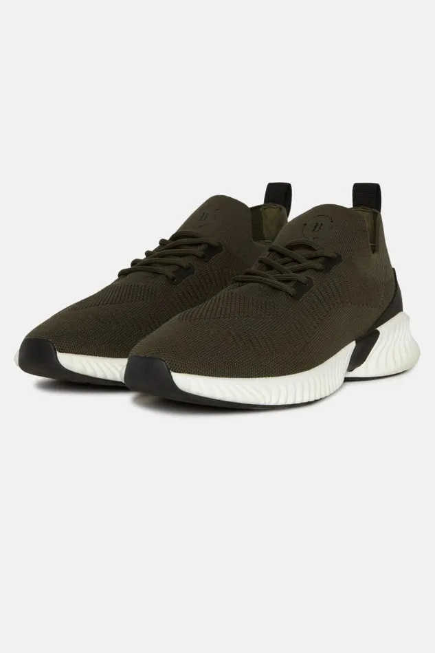 Sneakers Men Boggi Milano Army Green Recycled Yarn Willow Trainers Military Green Sneakers Men Boggi Milano Army Green Recycled Yarn Willow Trainers Military Green