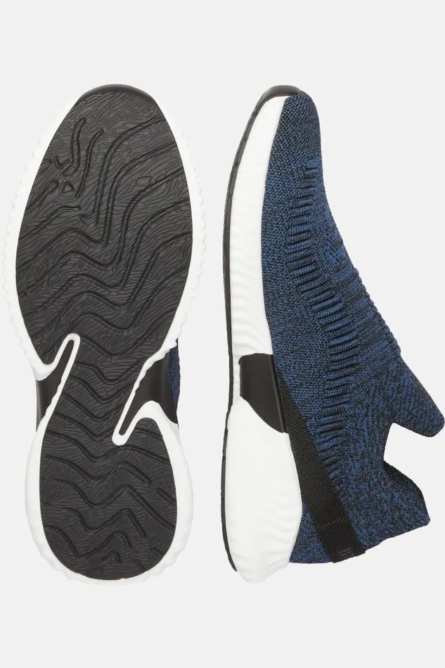 Sneakers Men Boggi Milano Blue Recycled Yarn Willow Trainers Blue Sneakers Men Boggi Milano Blue Recycled Yarn Willow Trainers Blue