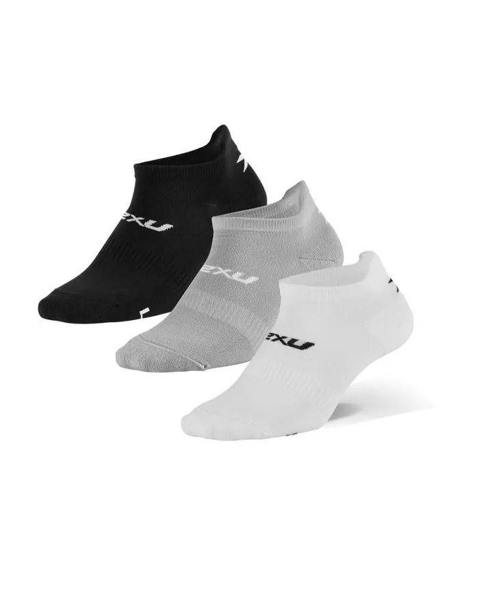 Socks Accessories 2XU Ankle Socks 3 Pack Threecolour