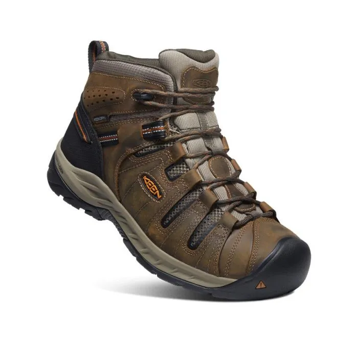 Soft Toe Waterproof Work Boots 8211 Flint II Men KEEN Boots Soft Toe Waterproof Work Boots 8211 Flint II Men KEEN Boots
