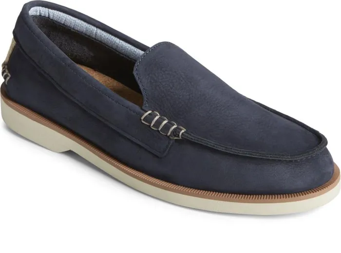 Sperry Boots Men Authentic Original Double Sole Venetian Loafer Blue Sperry Boots Men Authentic Original Double Sole Venetian Loafer Blue
